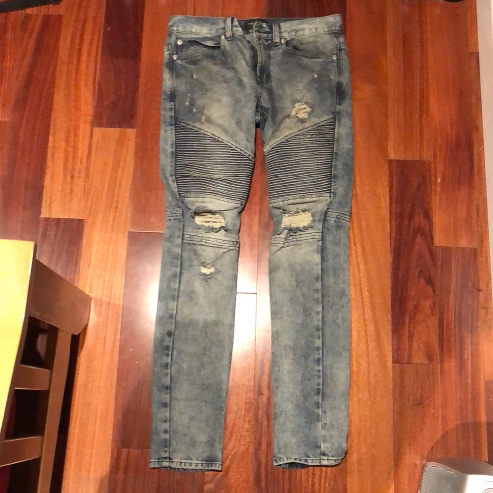 Ripped Denim Jeans